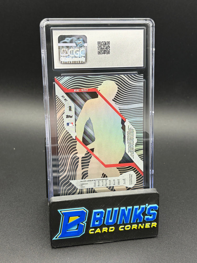 2018 Mike Trout Topps High Tek CGC 10