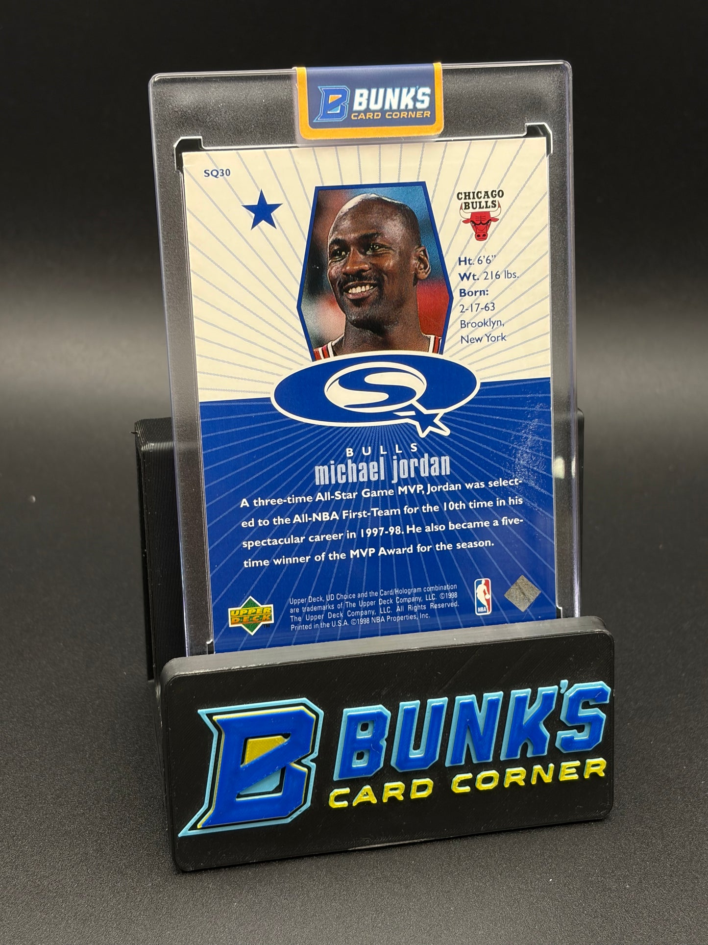 1998 Michael Jordan Upper Deck