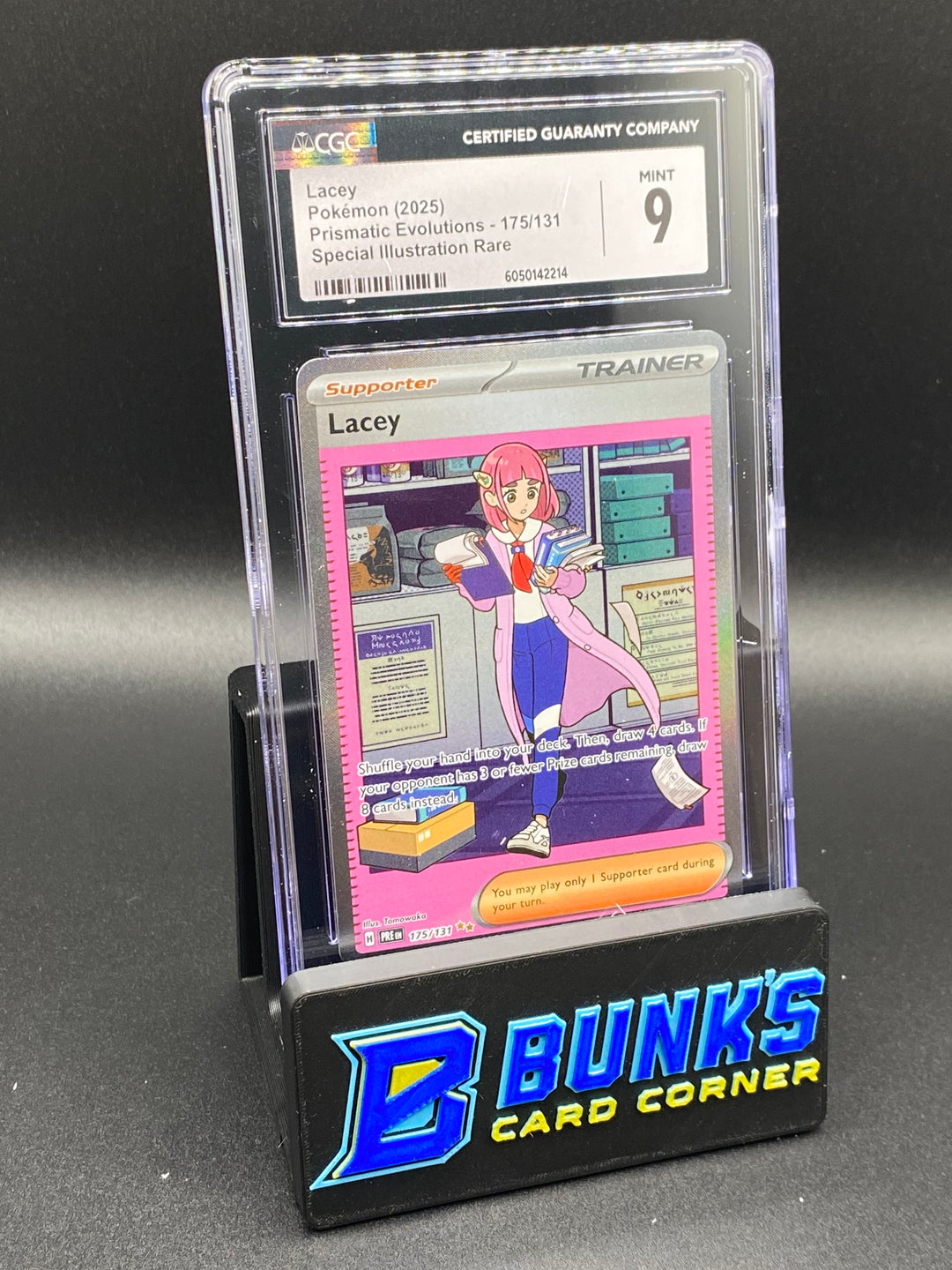 2025 Lacey SIR Prismatic Evolutions CGC 9