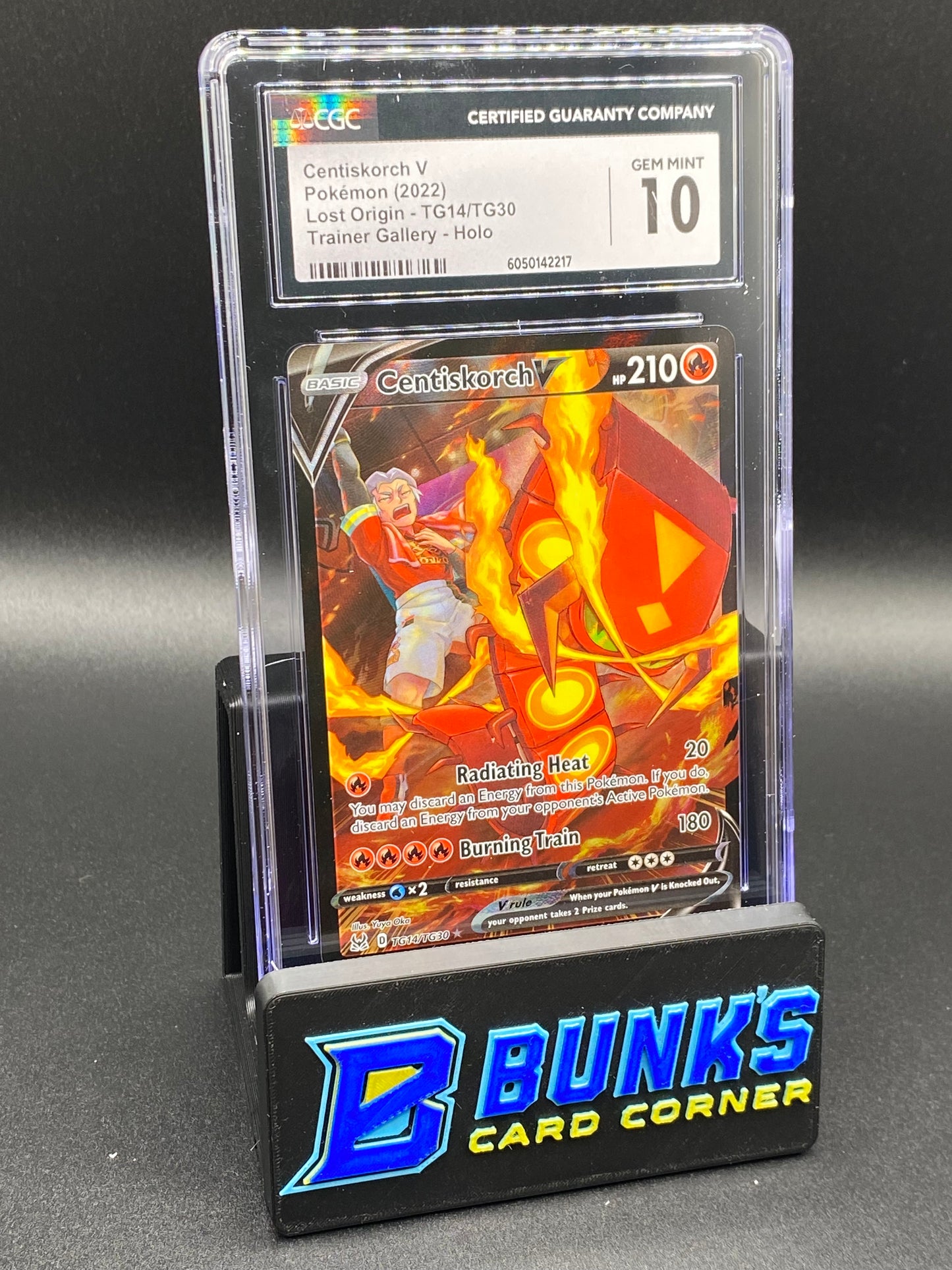2022 Centiskorch V Trainer Gallery Lost Origin CGC 10
