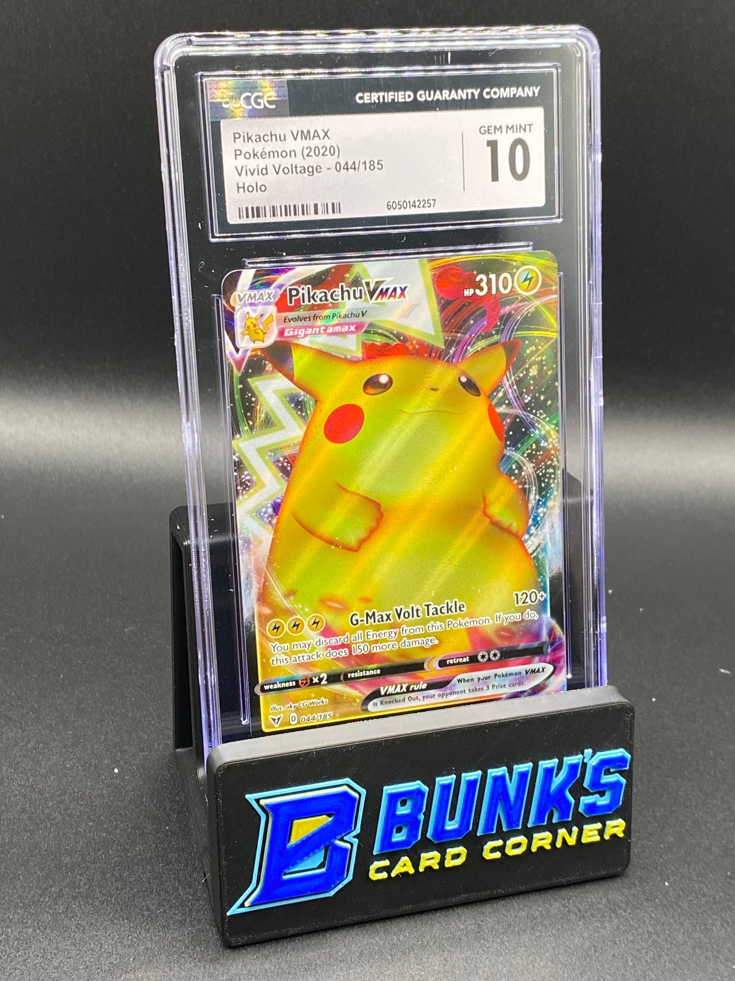 2020 Pikachu Vmax Vivid Voltage CGC 10
