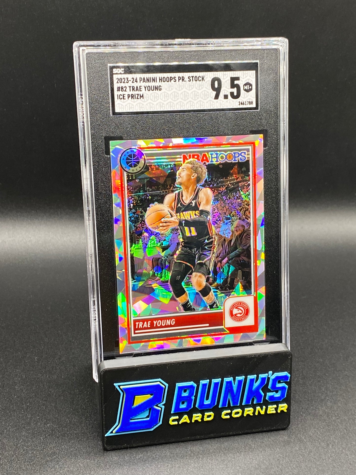 2023-24 Trae Young Ice Prizm SGC 9.5