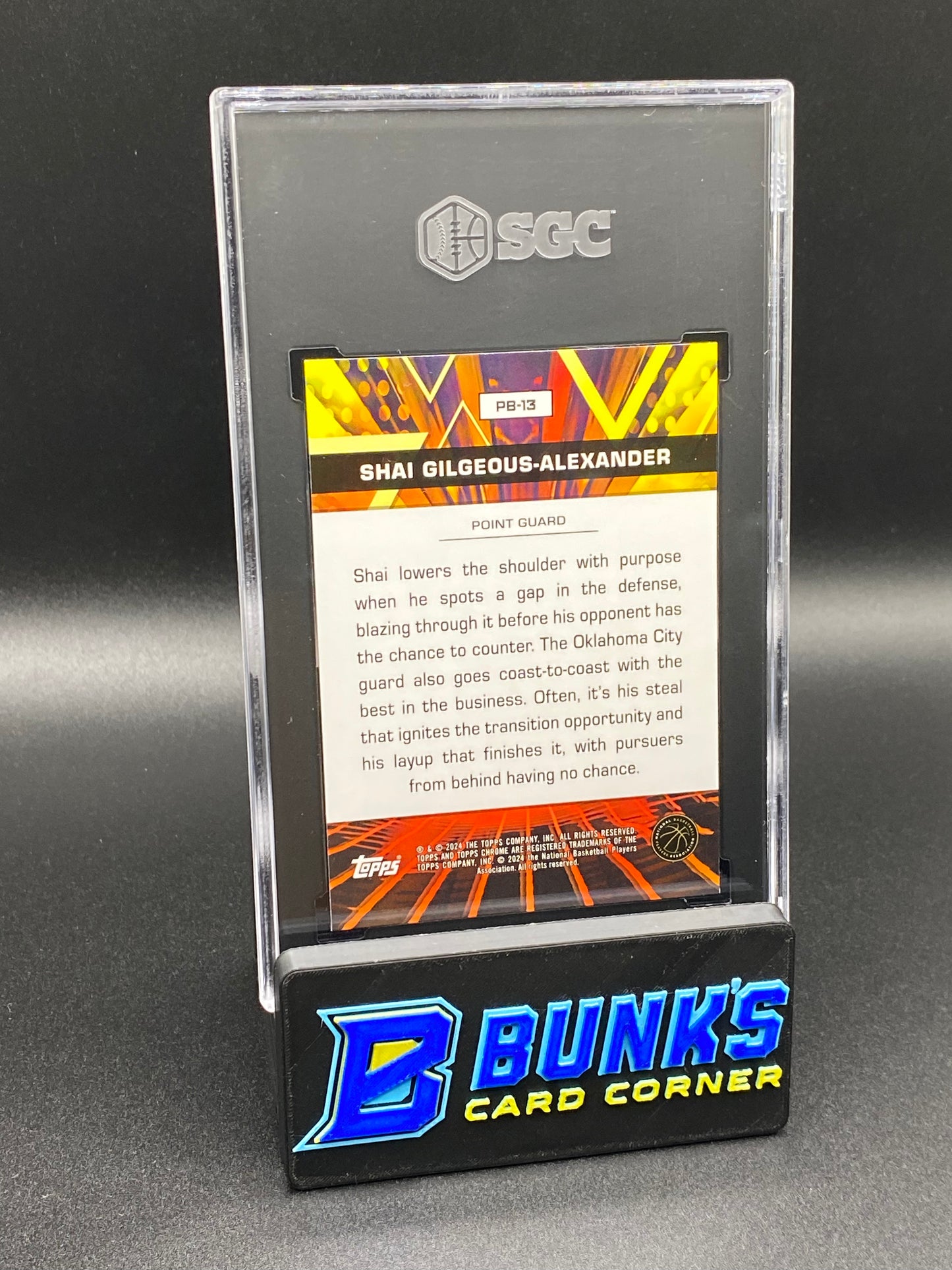 2023-24 Shai Gilgeous-Alexander Power Boosters Blue Basketball Ref. SGC 10