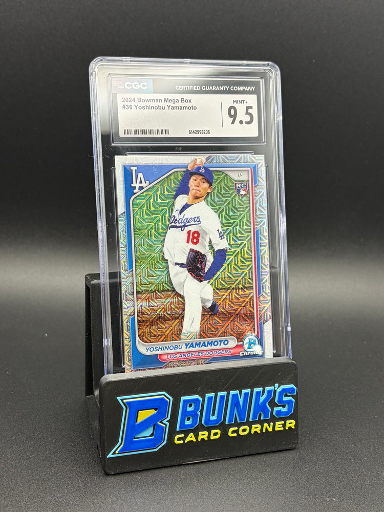 2024 Yoshinobu Yamamoto Bowman Mega Box CGC 9.5 RC