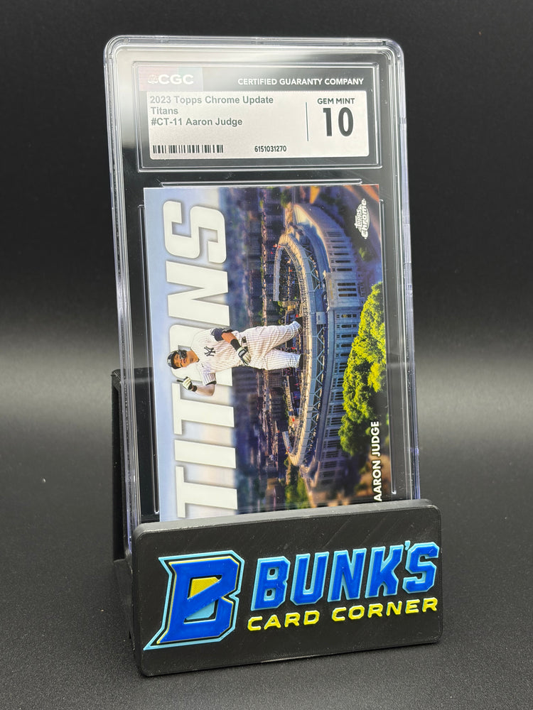 2023 Aaron Judge Titans Topps Chrome CGC 10