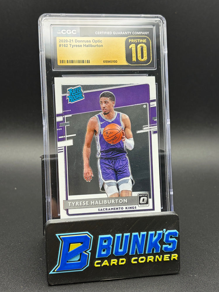 2020-21 Tyrese Haliburton Donruss Optic CGC Pristine 10 RC