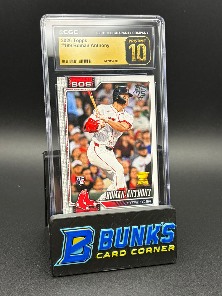 2026 Roman Anthony Topps CGC Pristine 10 RC