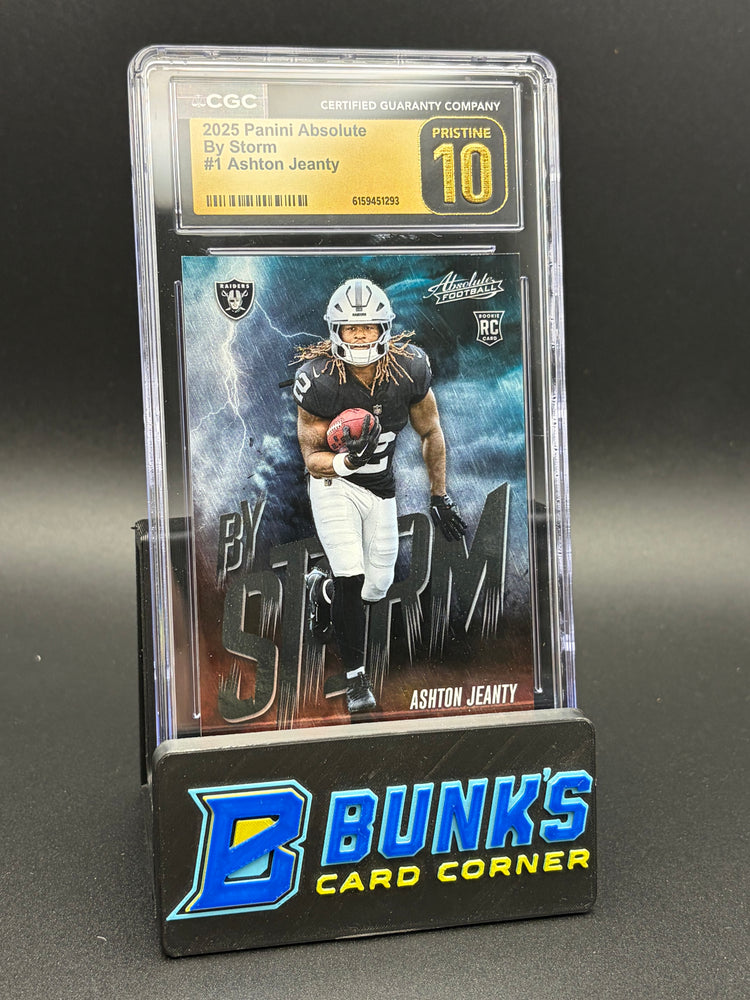 2025 Ashton Jeanty By Storm Absolute CGC Pristine 10 RC