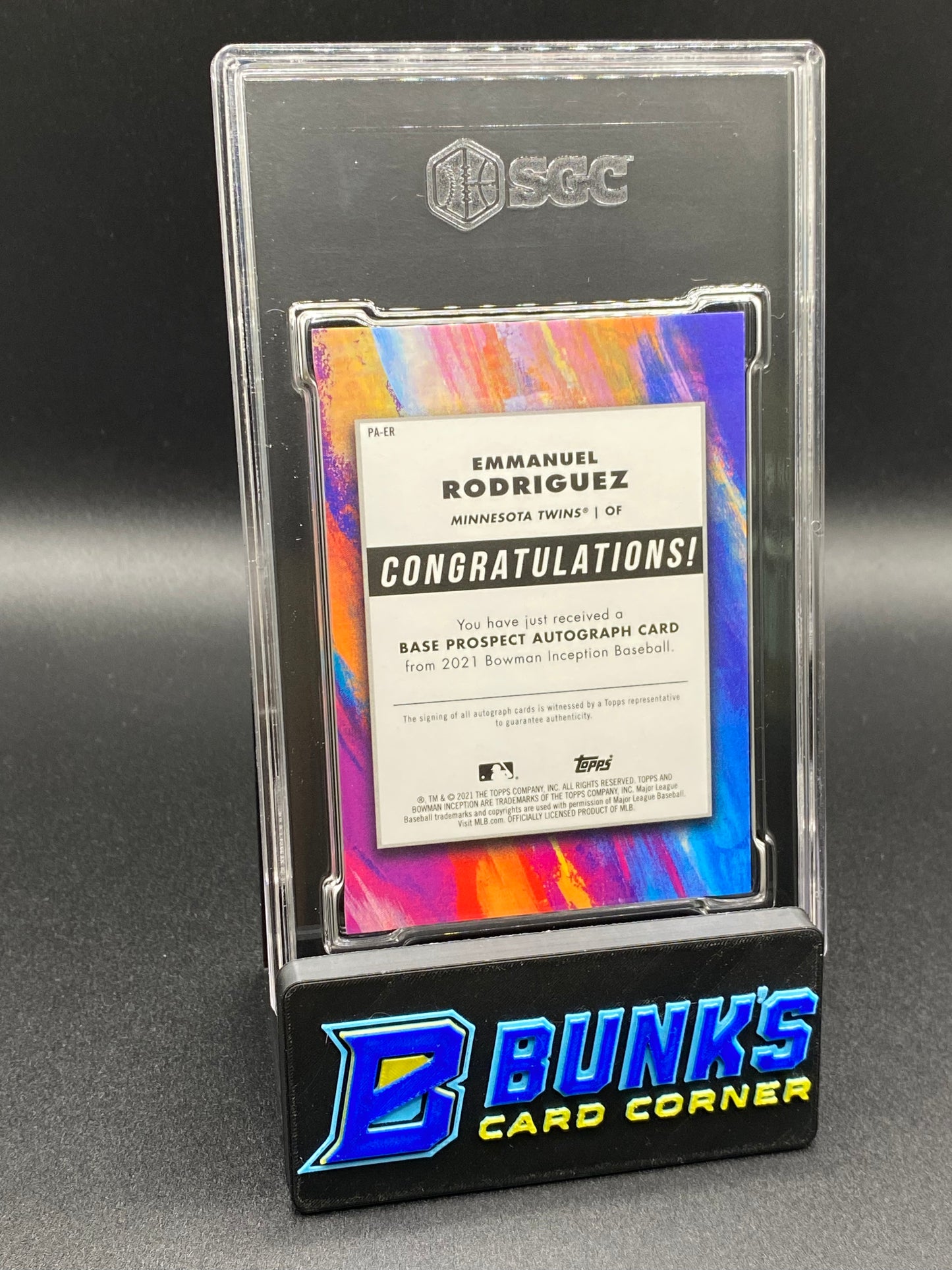 2021 Emmanuel Rodriguez Prospect Auto 110/200 SGC 10/9