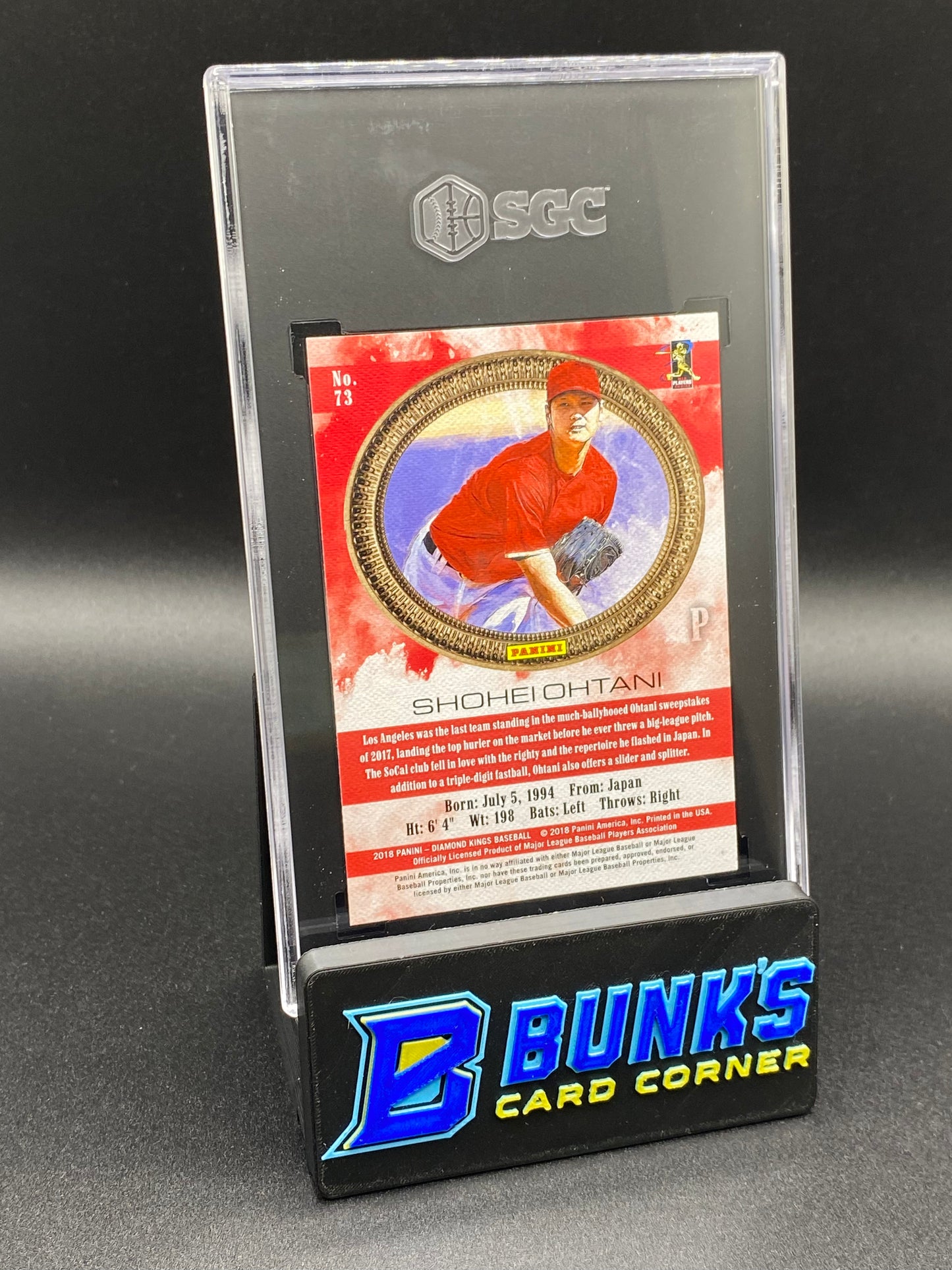 2018 Shohei Ohtani SGC 10