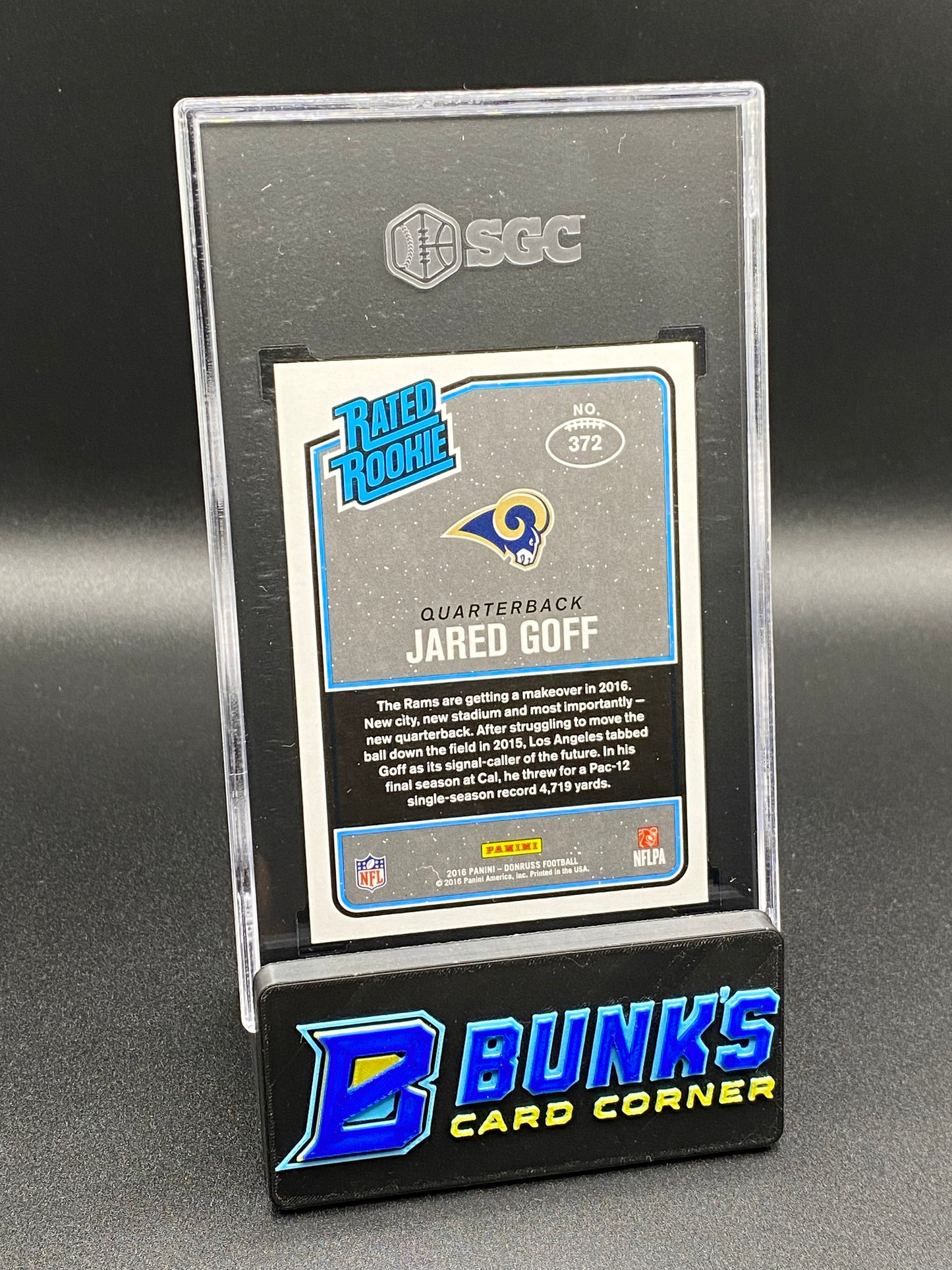 2016 Jared Goff SGC 10
