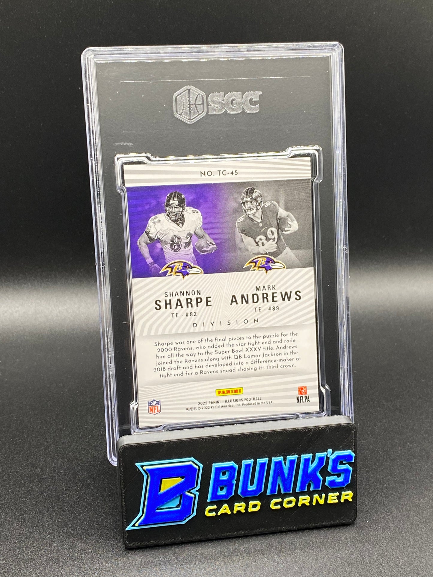 2022 Sharpe/Andrews Trophy Collection Division 2/10 SGC 9.5