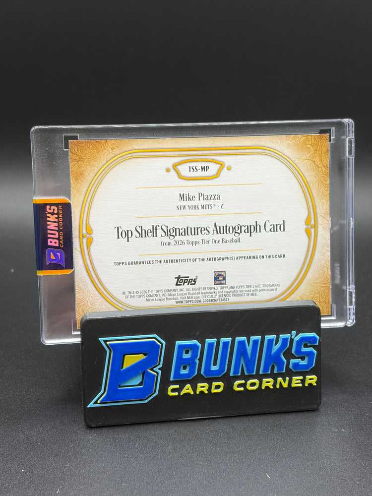 2026 Mike Piazza Top Shelf Signatures Auto 7/10