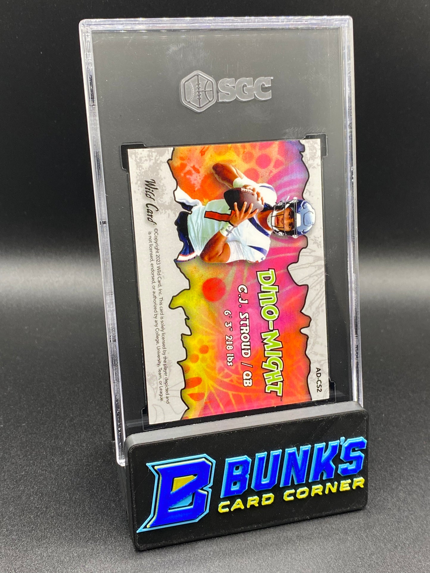 2023 CJ Stroud Triceratops 10/15 SGC 9.5