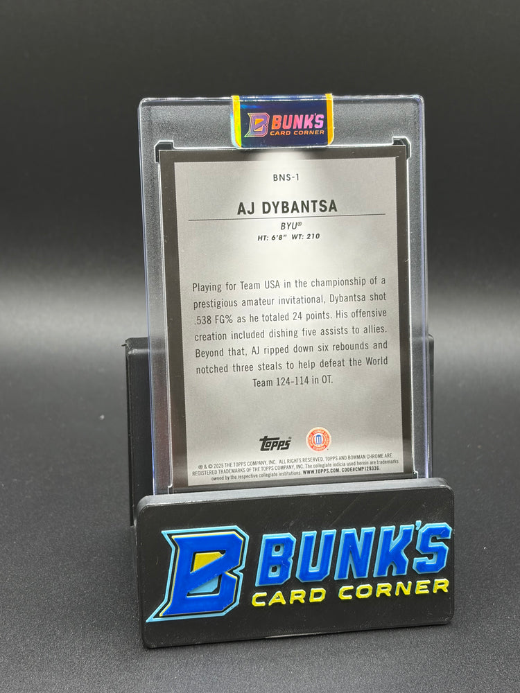 2025 AJ Dybantsa Topps Spot Light