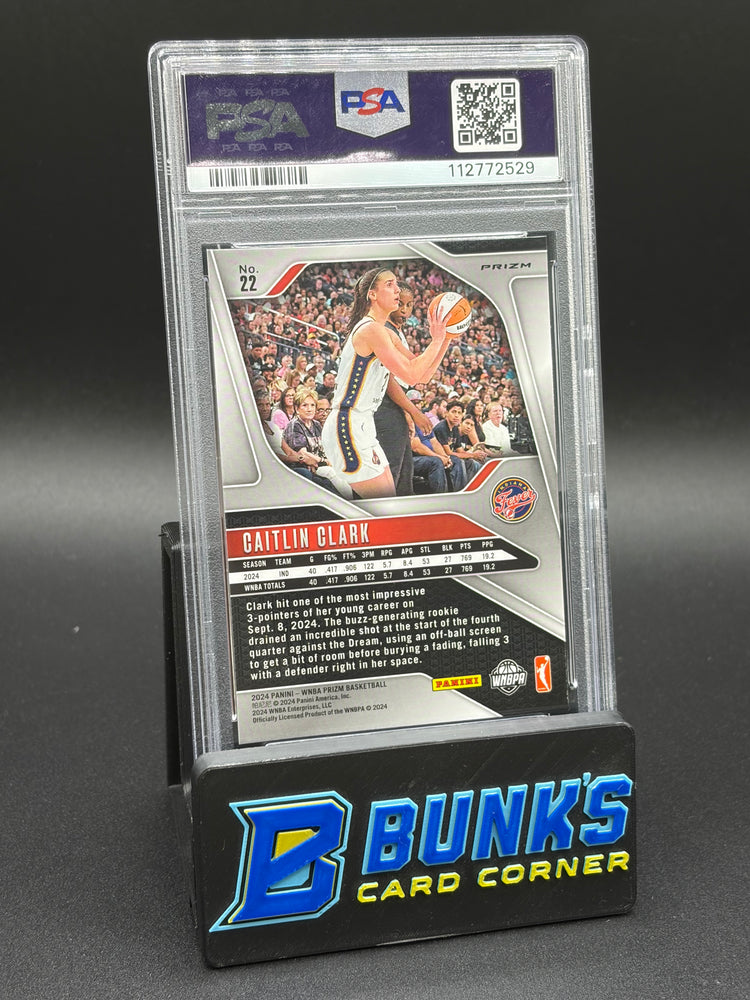 2024 Caitlin Clark Green Prizm PSA 9 RC