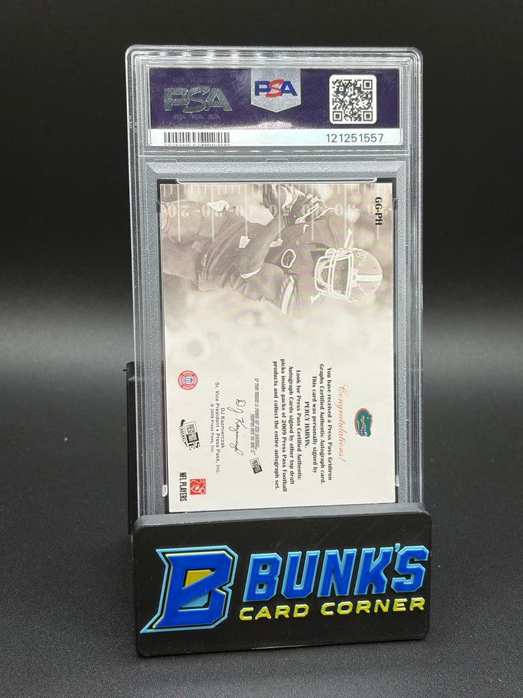 2009 Percy Harvin Gridiron Graphs Gold PSA 10 RC