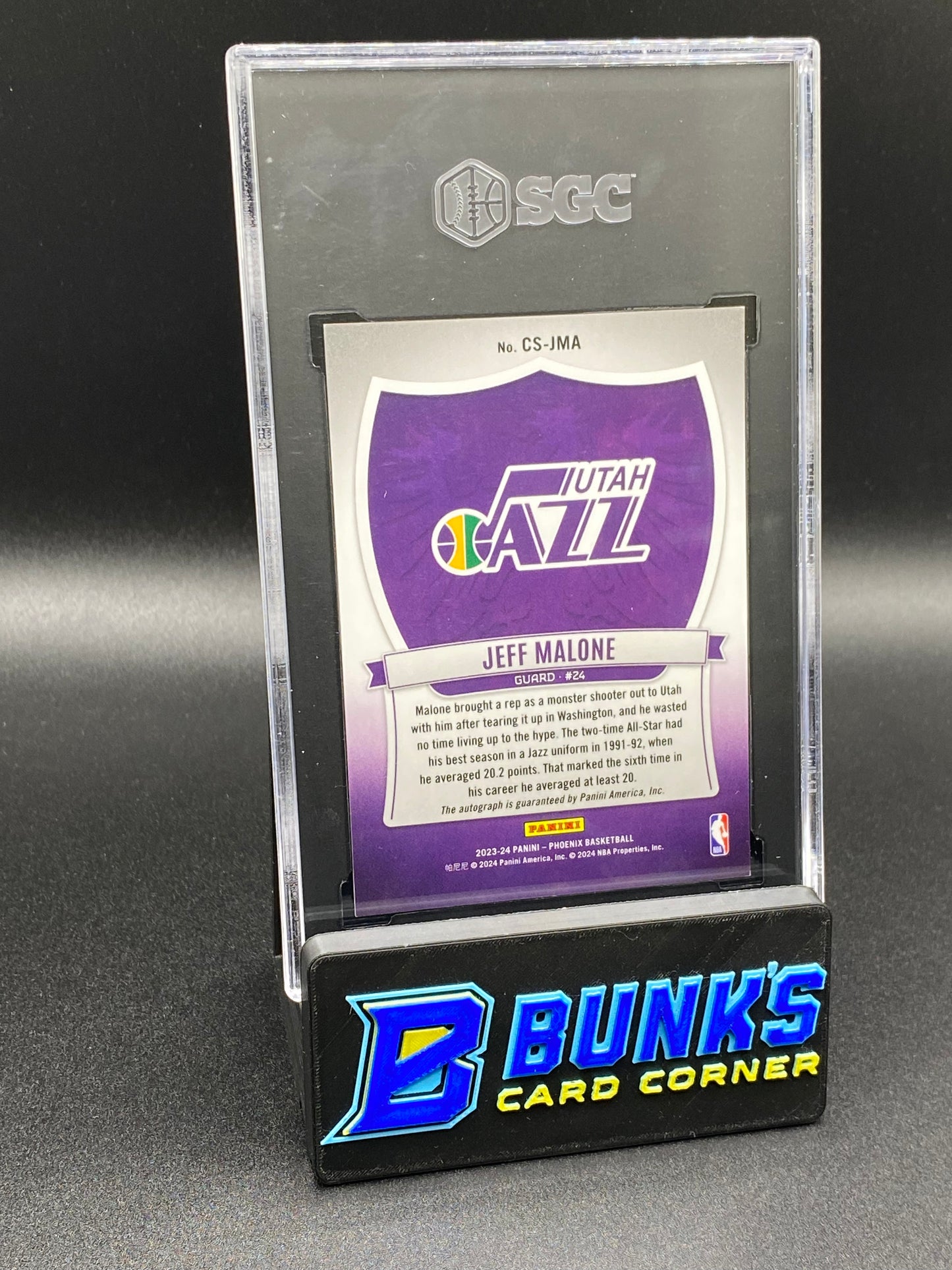 2023-24 Jeff Malone Crusade Sig. SGC 10/8.5