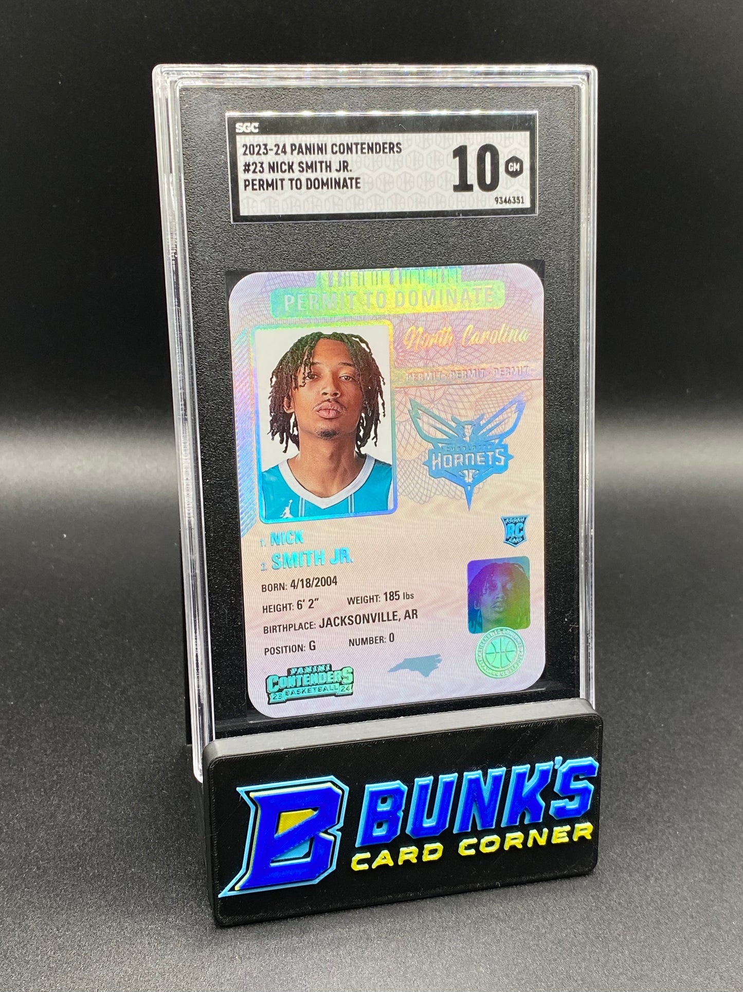 2023-24 Nick Smith Jr. Permit To Donate SGC 10