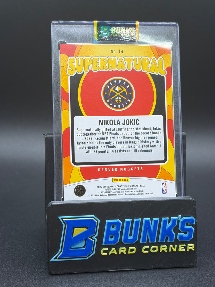 2023-24 Nikola Jokic Supernatural Contenders Panini 94/99
