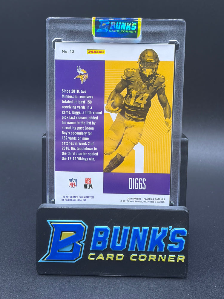 2016 Stefon Diggs Auto Upper Deck 68/99