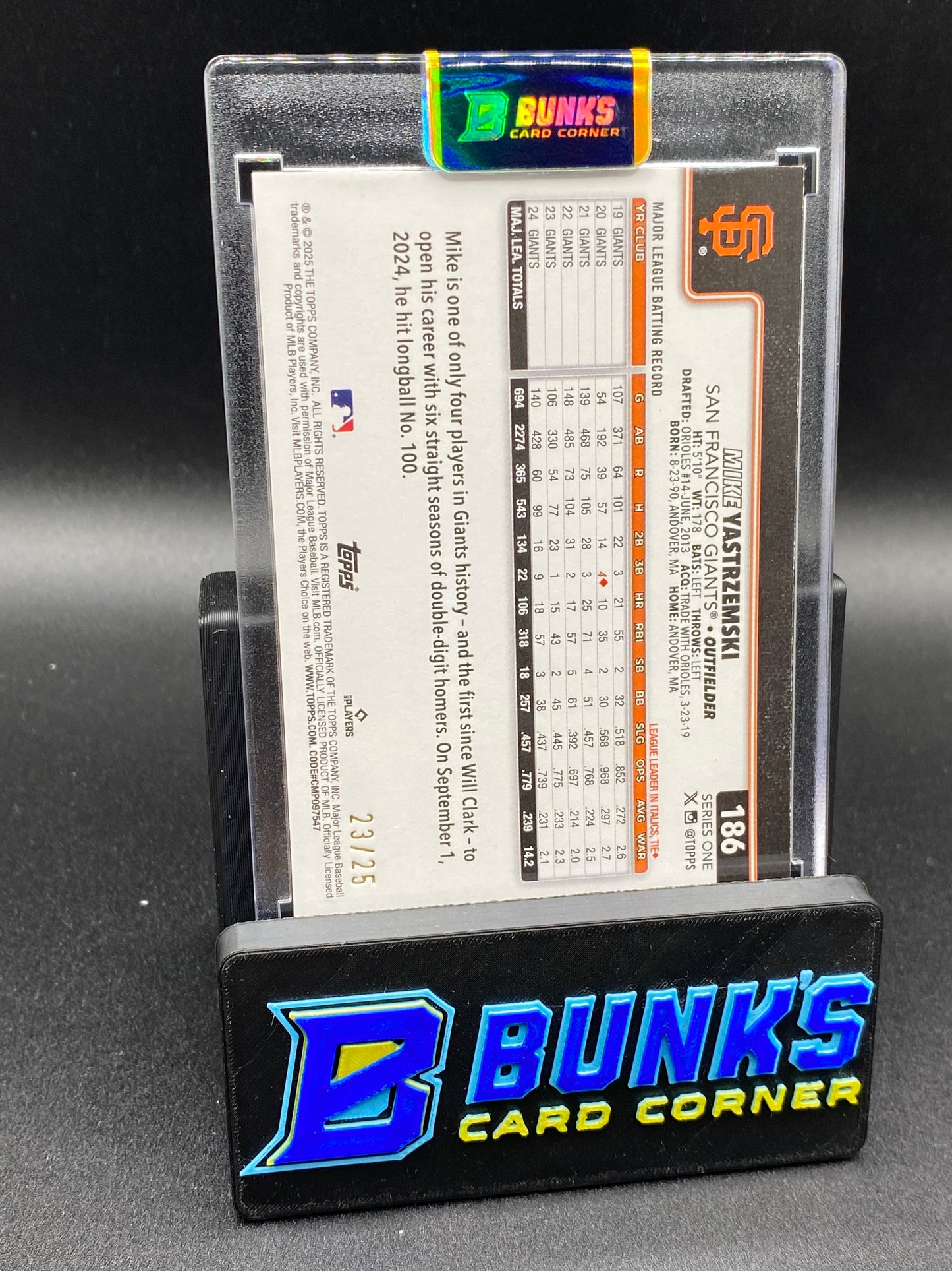 2025 Mike Yastrzemski SSP