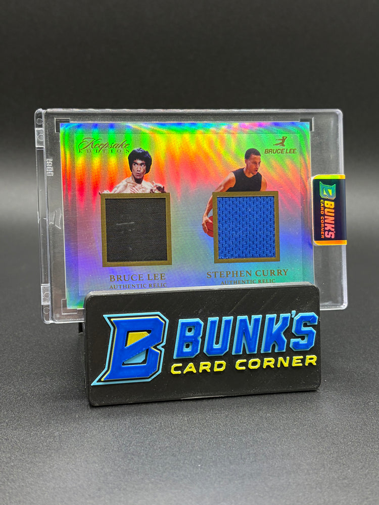 2024 Bruce Lee & Stephen Curry Keepsake Edition AU Dual Relic