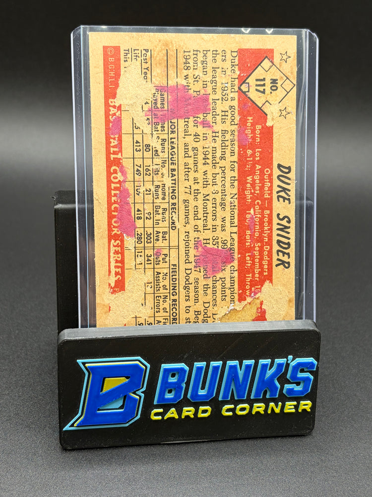 1953 Duke Snider Bowman Color