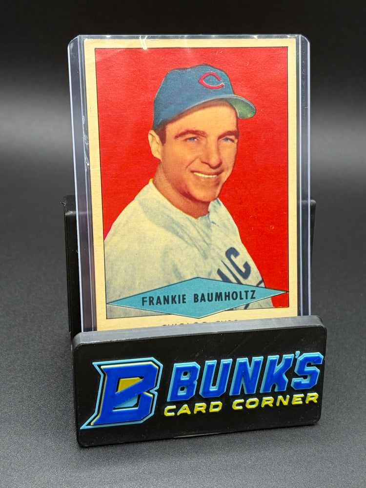 1954 Frankie Baumholtz Red Heart
