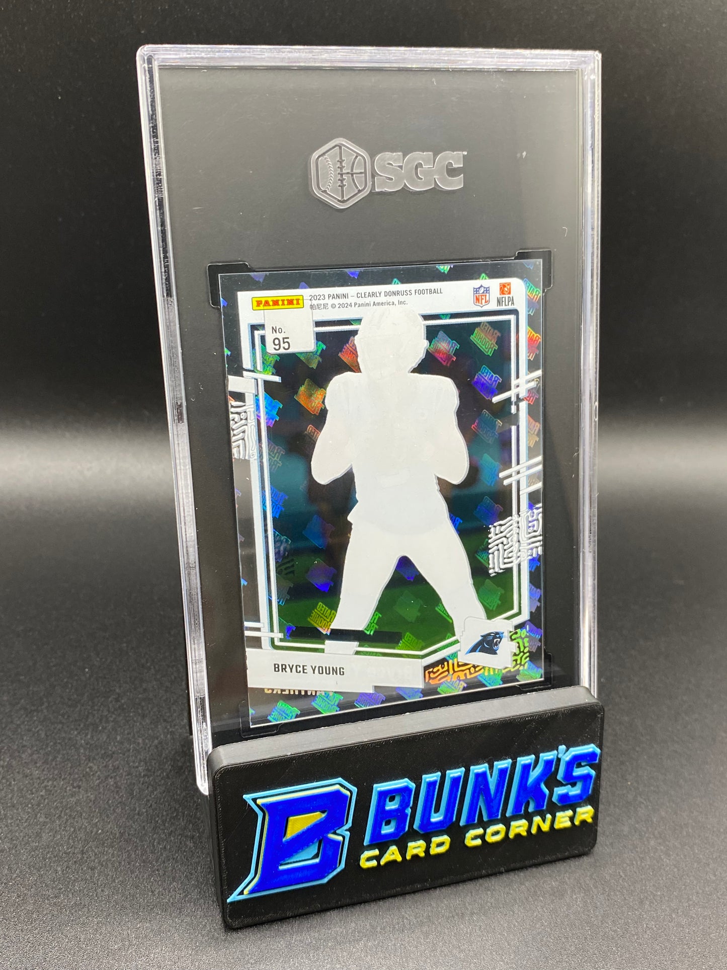 2023 Bryce Young Holo RR Logo SGC 10