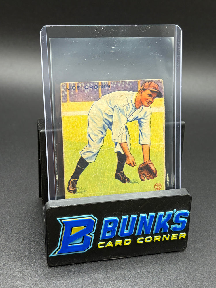 1933 Joe Oronin Goudey HOF RC Poor Condition