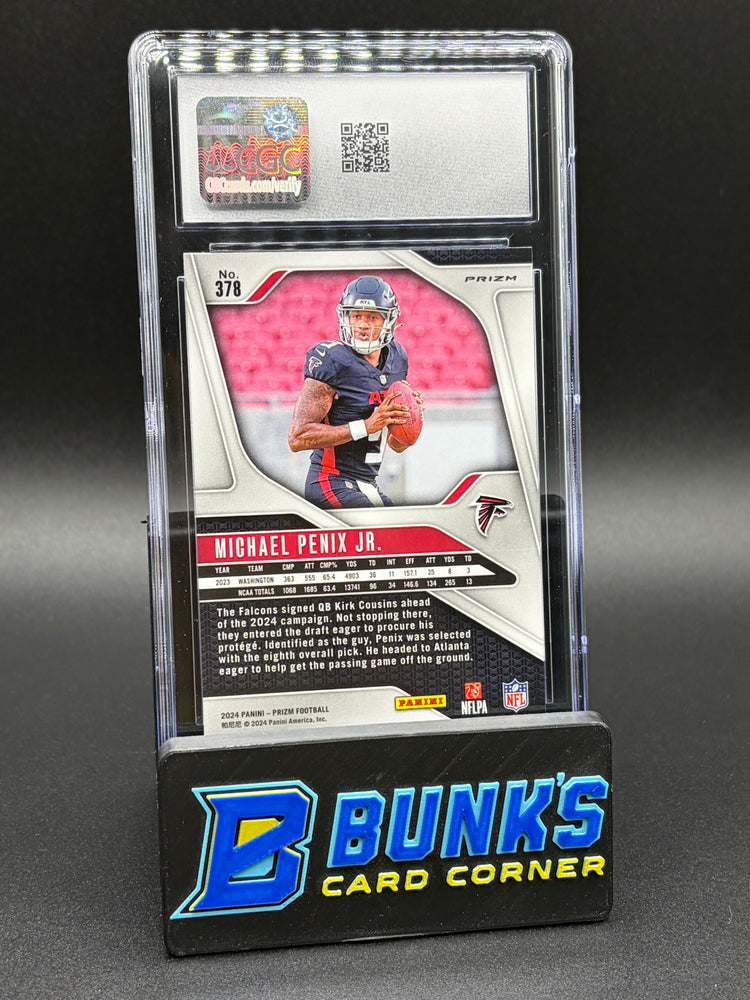 2024 Michael Penix Jr Silver Prizm CGC 10 RC