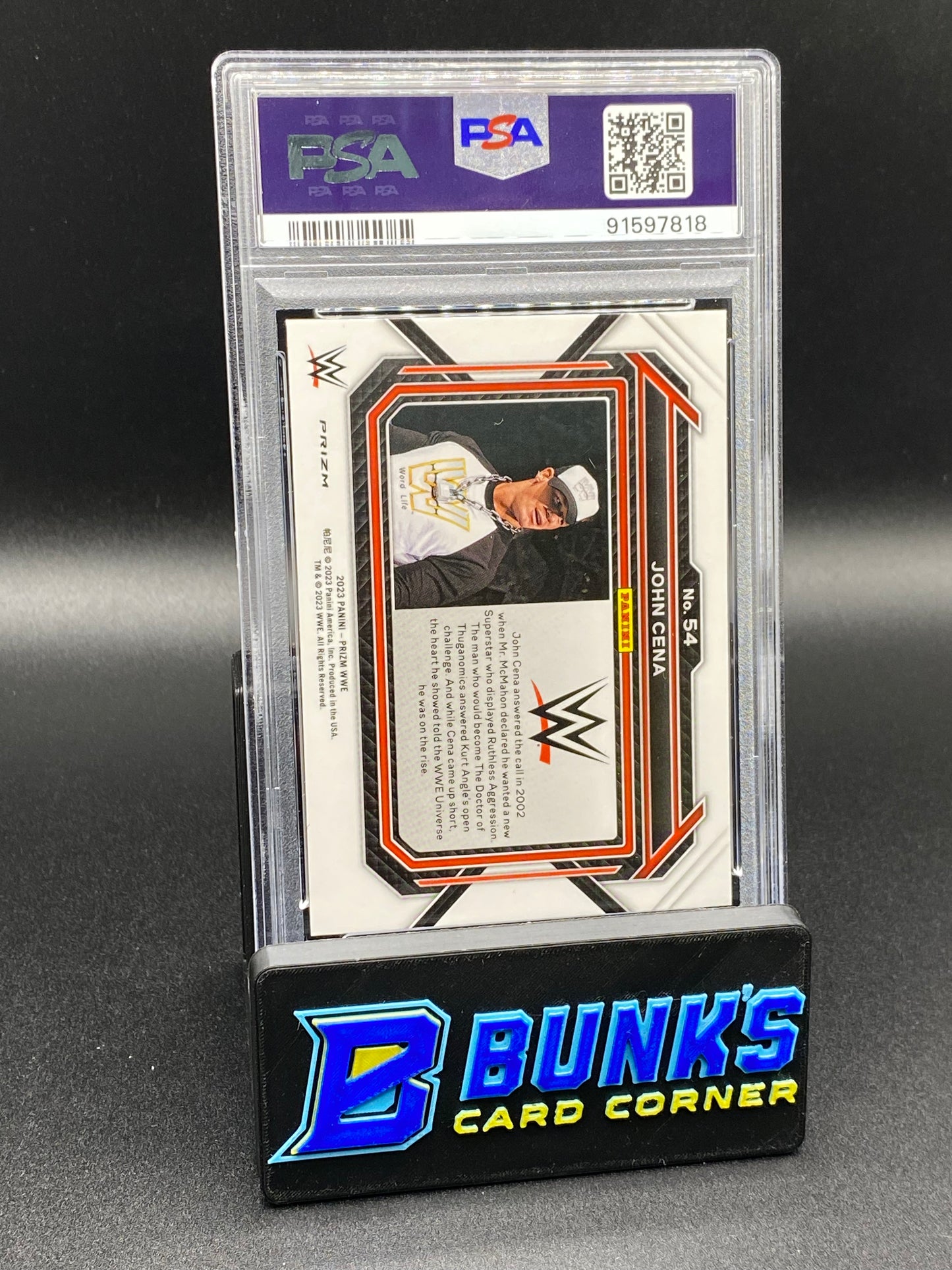 2023 John Cena Undercard Variation PSA 10