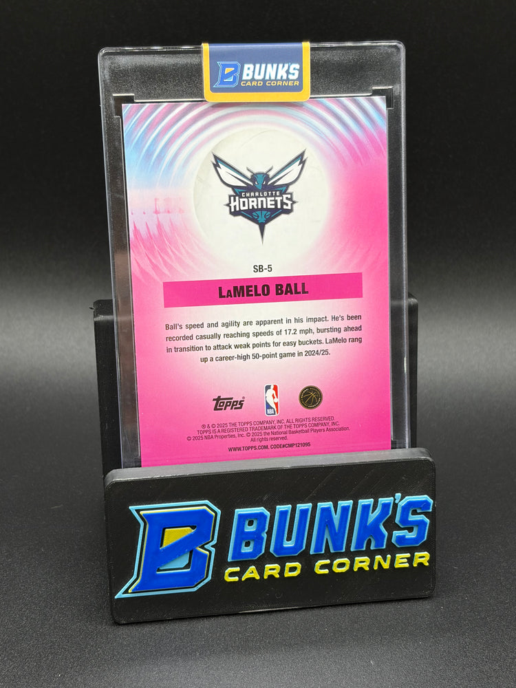 2025 LaMelo Ball Topps Sonic Boom Topps