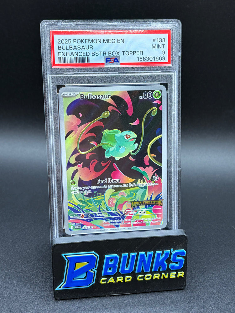 Bulbasaur Secret Rare PSA 9