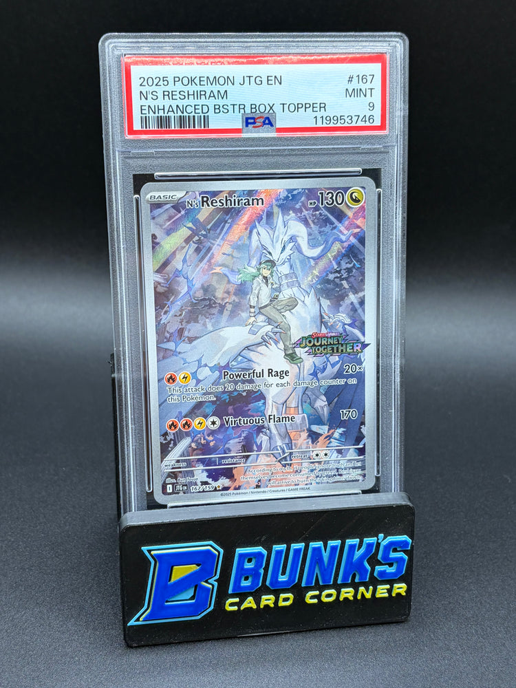 N's Reshiram Illustration Rare PSA 9