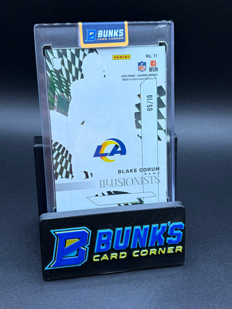2024 Blake Corum Illusionists Green RC 5/10