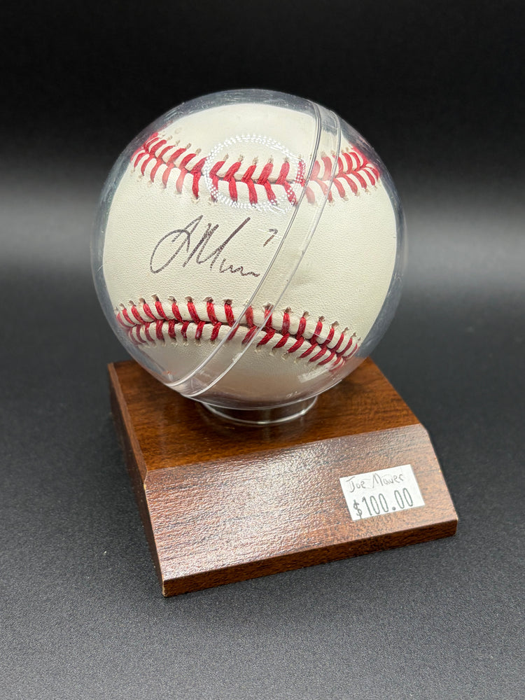 Joe Mauer Signed Baseball