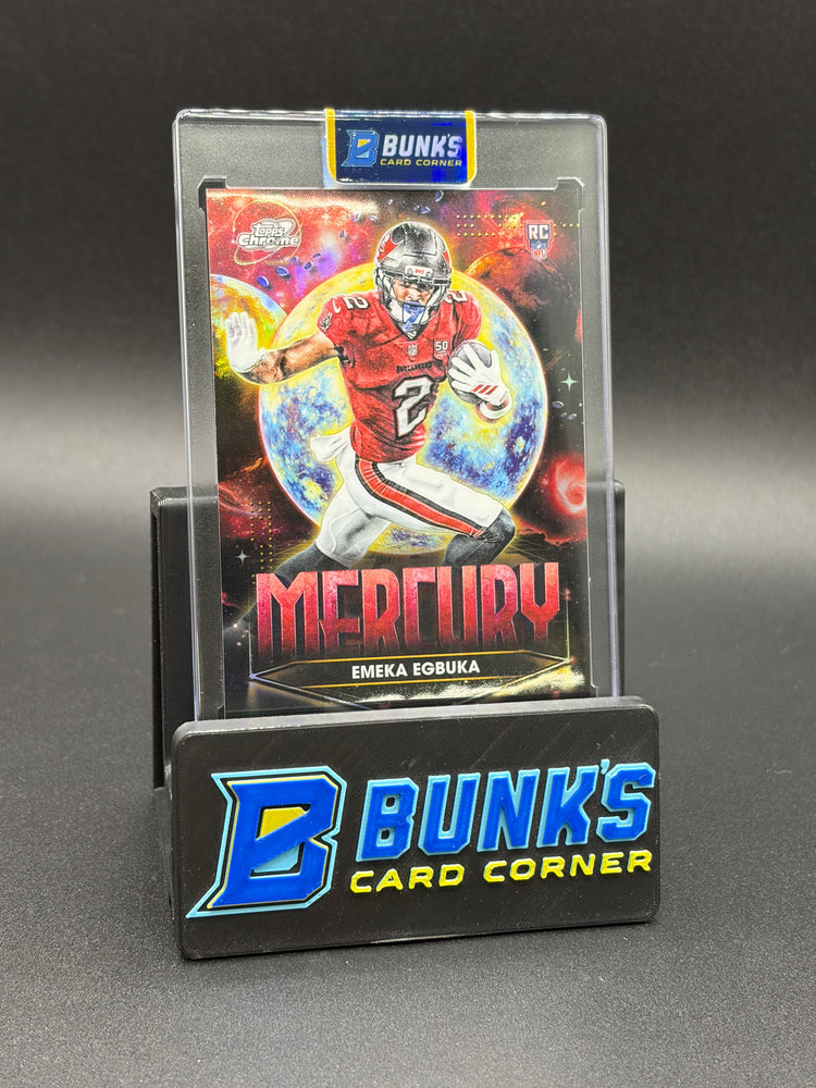 2025 Emeka Egbuka Topps Planetary Pursuits Mercury RC