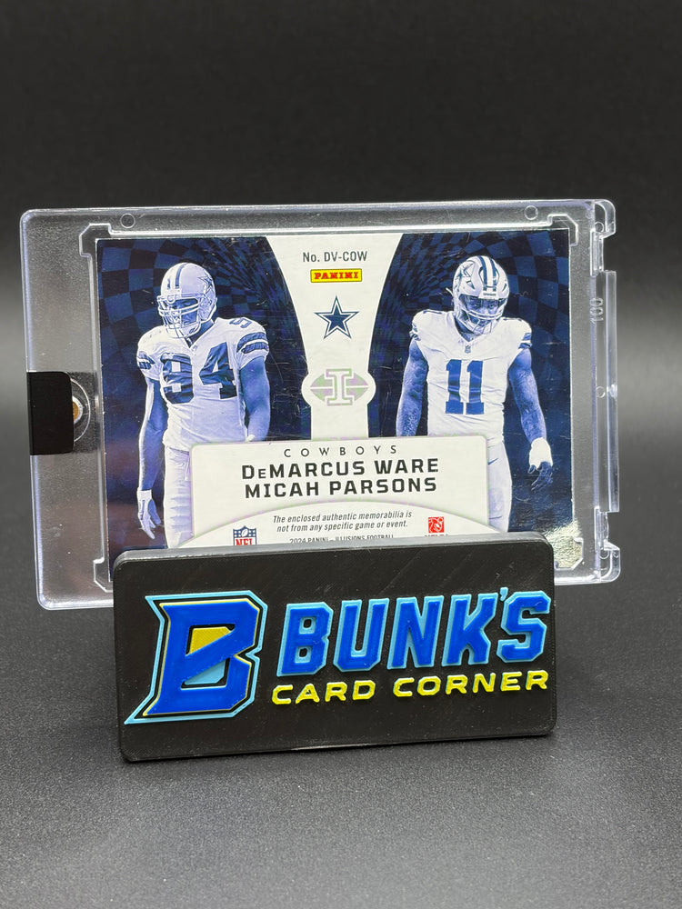 2024 DeMarcus Ware & Micah Parsons Illusions Deja Vu Double Patch 3/10