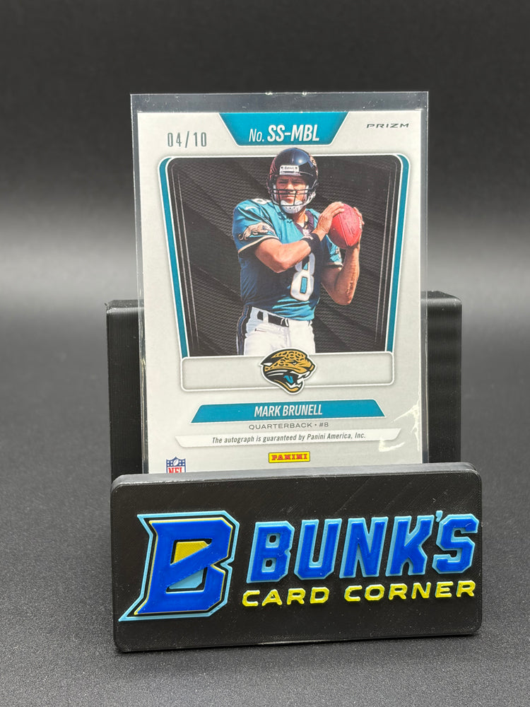 2025 Mark Brunell Sensational Gold Shimmer Signatures 4/10