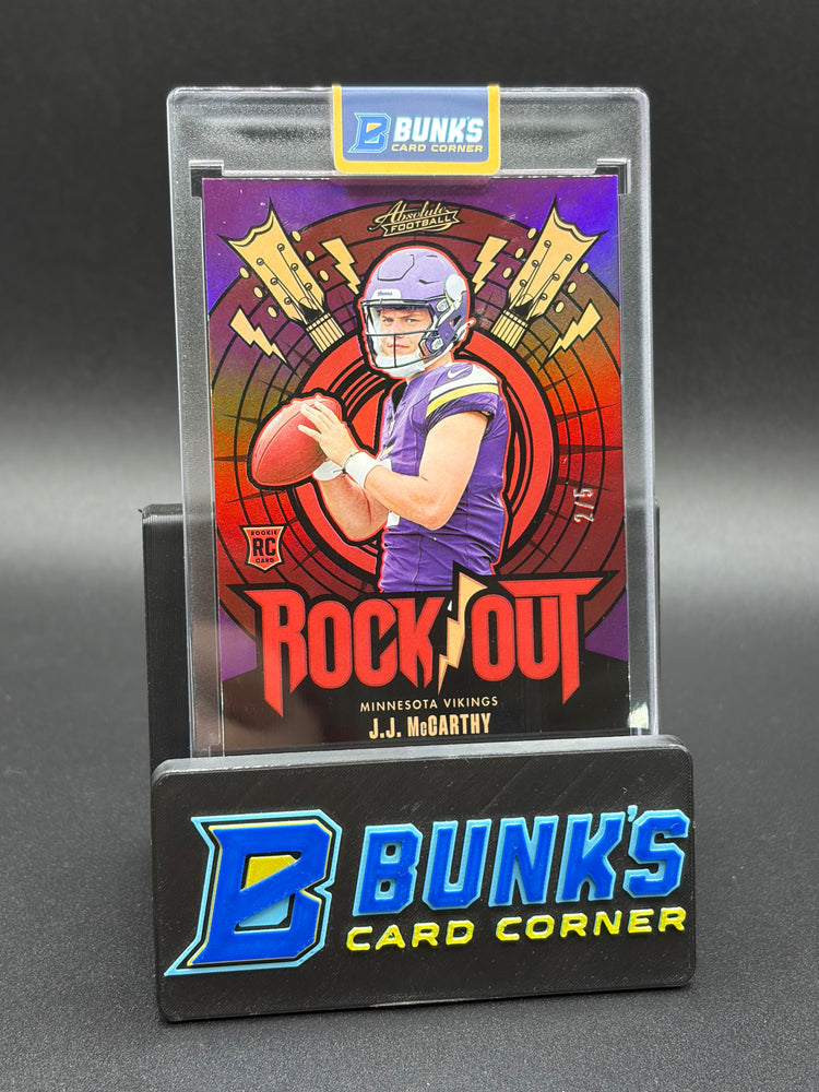 2024 JJ McCarthy Rock Out Absolute 2/5 RC