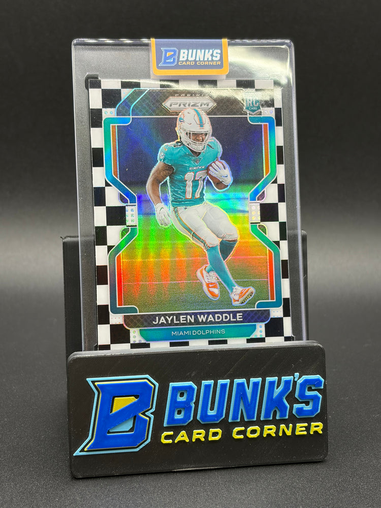 2021 Jaylen Waddle Prizm Checkerboard SSP