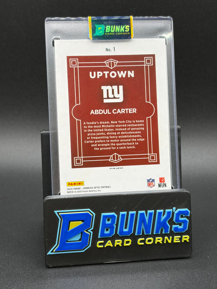2025 Abdul Carter Uptown RC