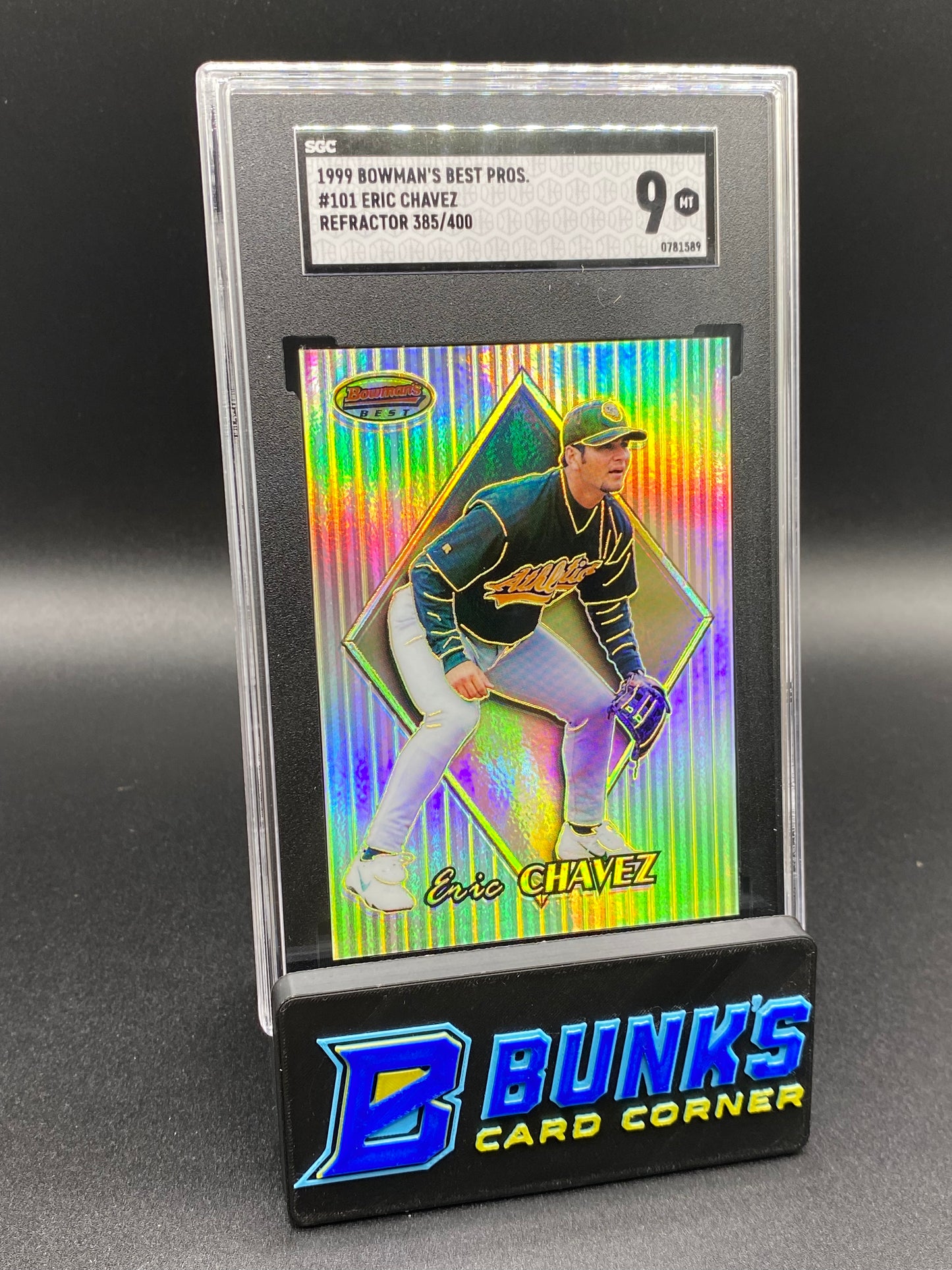 1999 Eric Chavez Ref. 385/400 SGC 9
