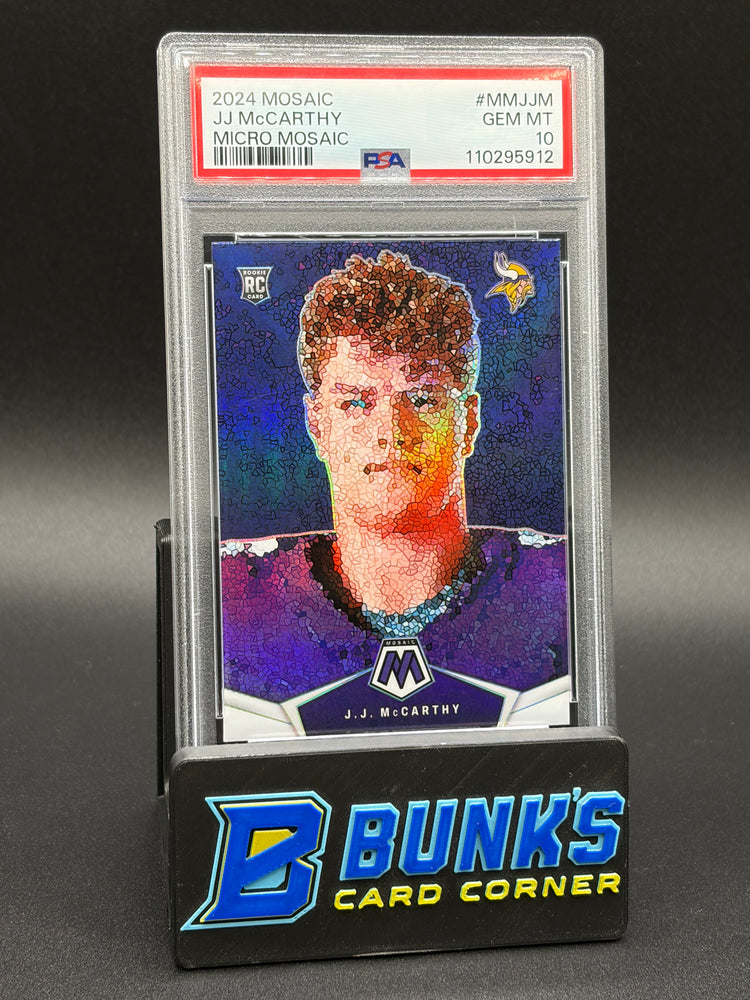 2024 JJ McCarthy Micro Mosaic PSA 10 RC