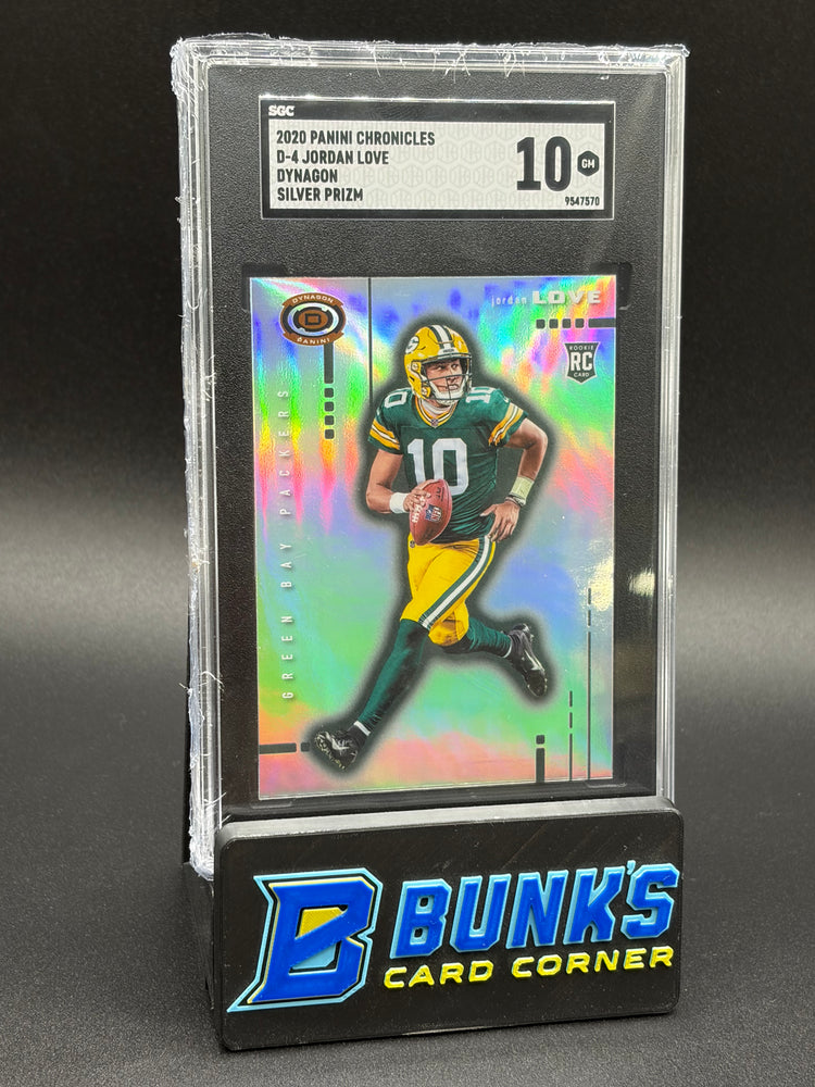 2020 Jordan Love Silver Prizm Dynagon SGC 10 RC