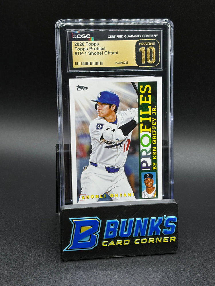 2026 Shohei Ohtani Topps Profiles CGC Pristine 10