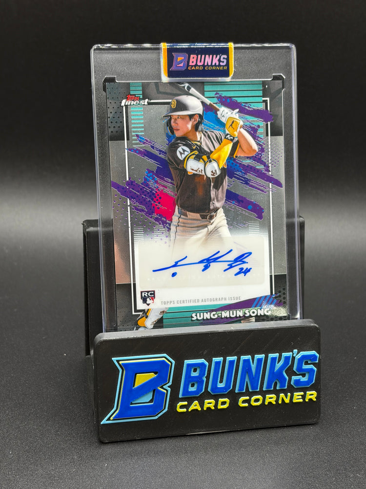 2026 Sung-Mun Song Finest Auto Topps RC
