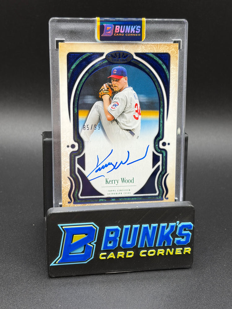 2026 Kerry Wood Tier One Auto Blue 85/99